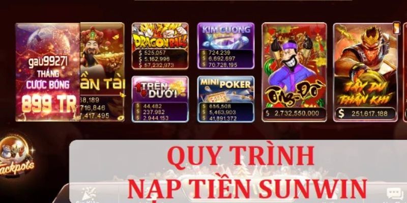 Nạp tiền sunwin